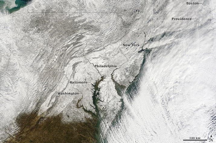 Image d'illustration pour Vague de froid et neige aux Etats-Unis