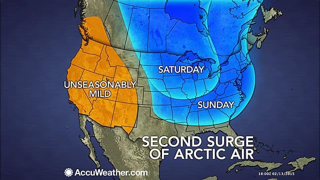 Image d'illustration pour Neige, froid et blizzard persistent sur l'Est des Etats Unis et du Canada
