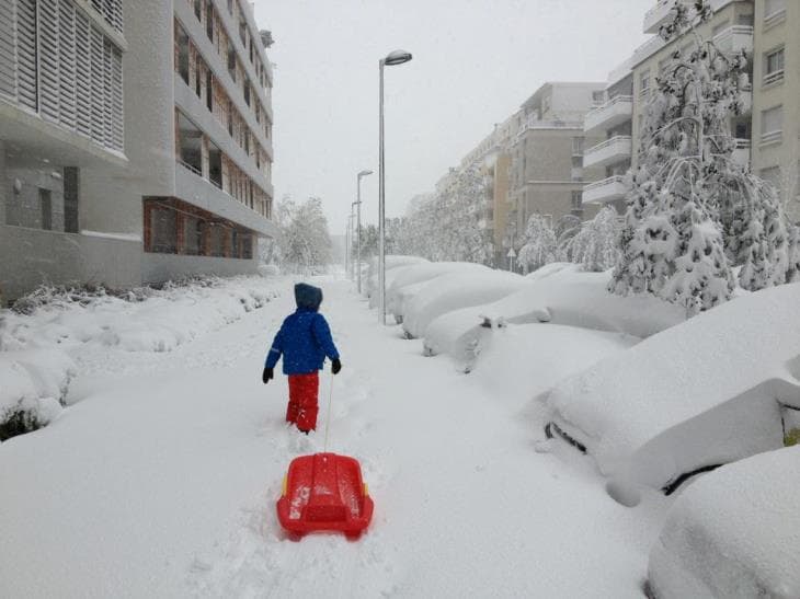 Image d'illustration pour Neige exceptionnelle à Grenoble le 28 octobre 2012