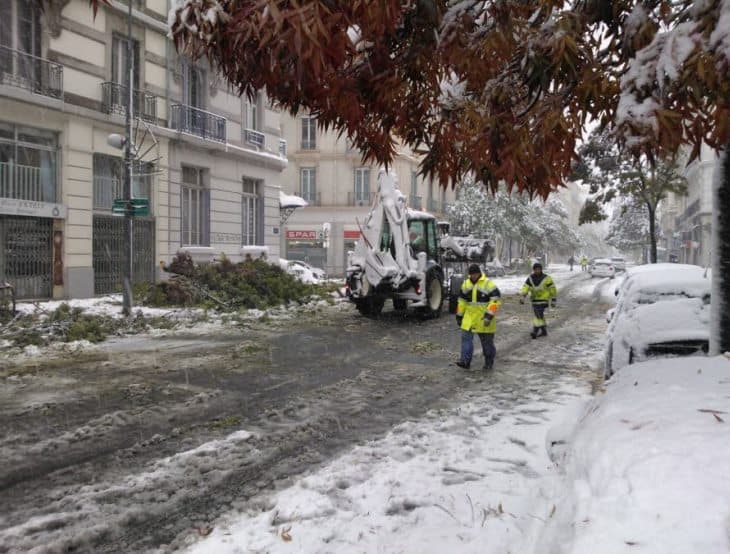 Image d'illustration pour Neige exceptionnelle à Grenoble le 28 octobre 2012