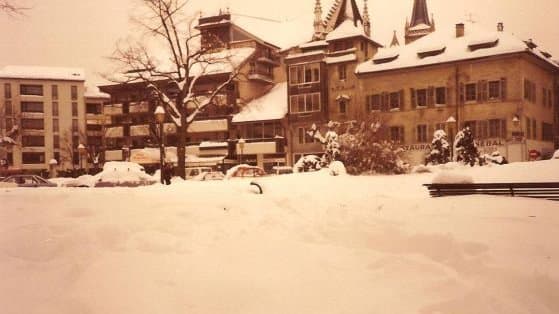 Image d'illustration pour Neige exceptionnelle près du Léman les 16 et 17 février 1985