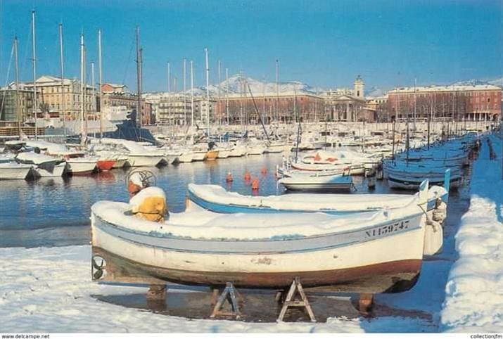 Image d'illustration pour Plus de 30 cm de neige sur la Côte d'Azur en janvier 1985