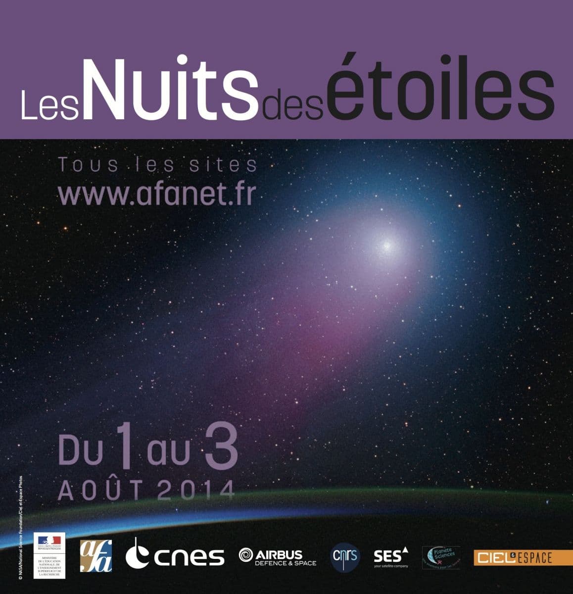 Image d'illustration pour Nuit des étoiles - prévision de la couverture nuageuse
