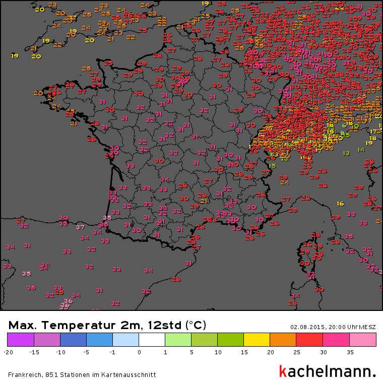 Image d'illustration pour Bilan de la vague de chaleur et canicule du 1er au 8 août