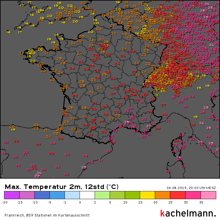 Image d'illustration pour Bilan de la vague de chaleur et canicule du 1er au 8 août