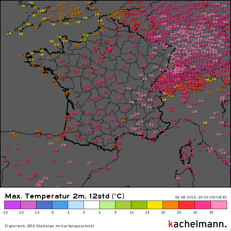 Image d'illustration pour Bilan de la vague de chaleur et canicule du 1er au 8 août