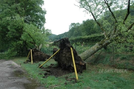 Image d'illustration pour De violents orages interrompent les fortes chaleurs du 6 au 10 août