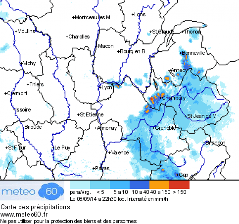 Image d'illustration pour Orage, foudre et coulées de boue en Rhône-Alpes