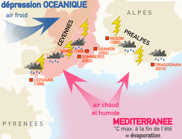 Image d'illustration pour Bilan de l'épisode orageux méditerranéen des 12 et 13 septembre
