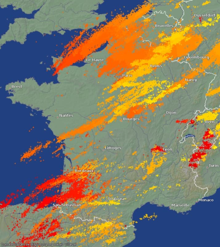 Image d'illustration pour Les orages du 15 aout