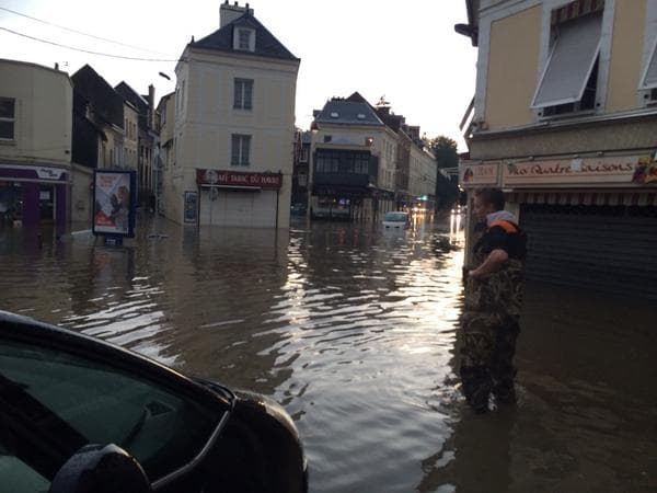Image d'illustration pour Orage fort et fortes rafales en Normandie (Eure - Seine Maritime)