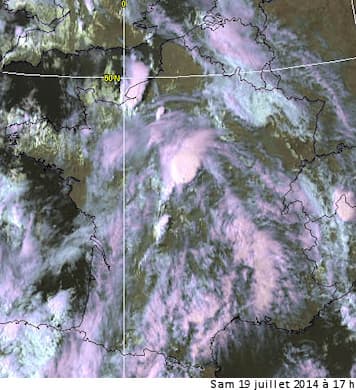 Image d'illustration pour Orage fort, rafales et grêle en Normandie, Picardie et Nord Pas de Calais