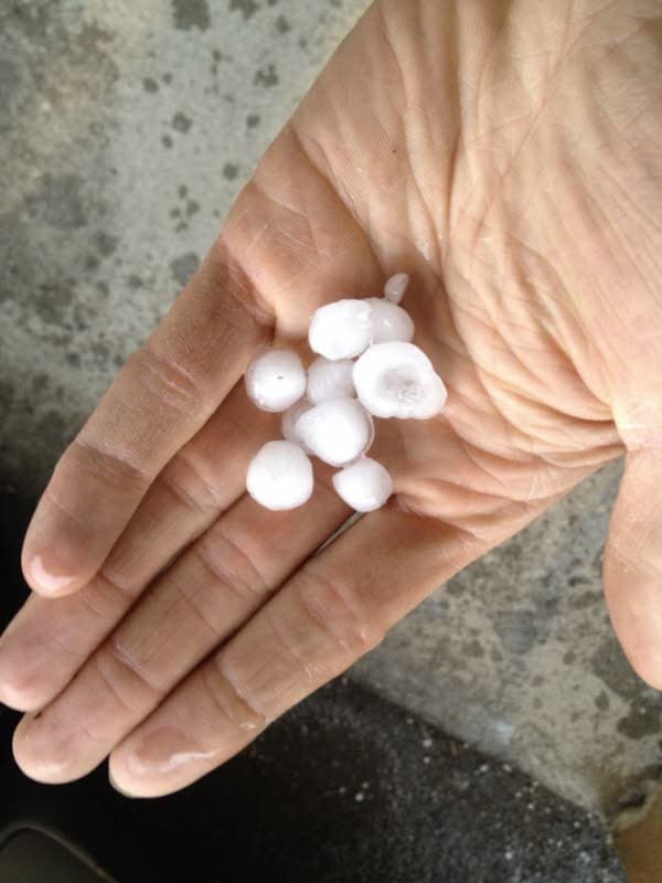 Image d'illustration pour Orage violent : foudre, grêle et coulées de boue après les fortes chaleurs