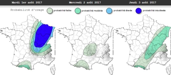 Image d'illustration pour De violents orages dans un contexte très dynamique
