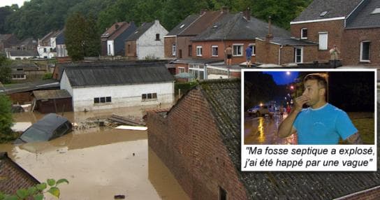 Image d'illustration pour Belgique : orage fort, fortes pluies, crue et inondation