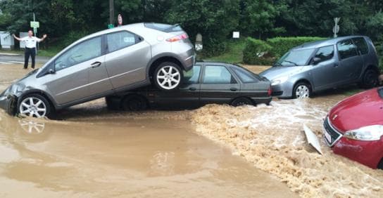 Image d'illustration pour Belgique : orage fort, fortes pluies, crue et inondation