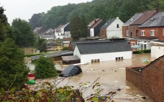 Image d'illustration pour Belgique : orage fort, fortes pluies, crue et inondation