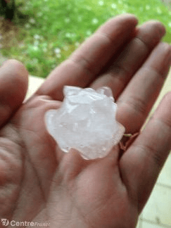 Image d'illustration pour Orage de grêle, rafales et foudre en Auvergne et Bourgogne