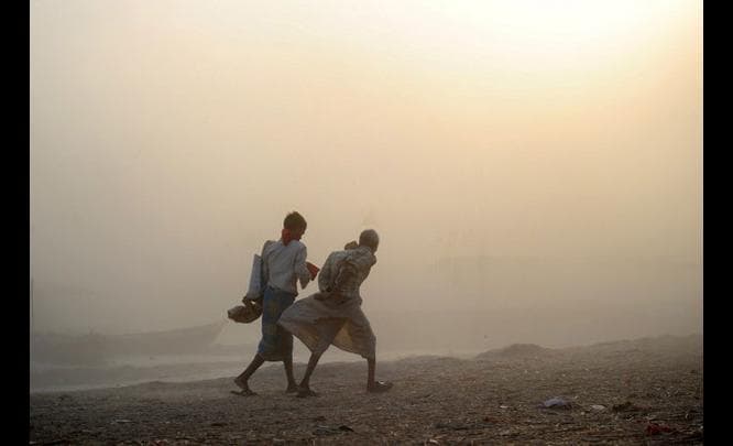 Image d'illustration pour Orage, tempête de sable et canicule en Inde