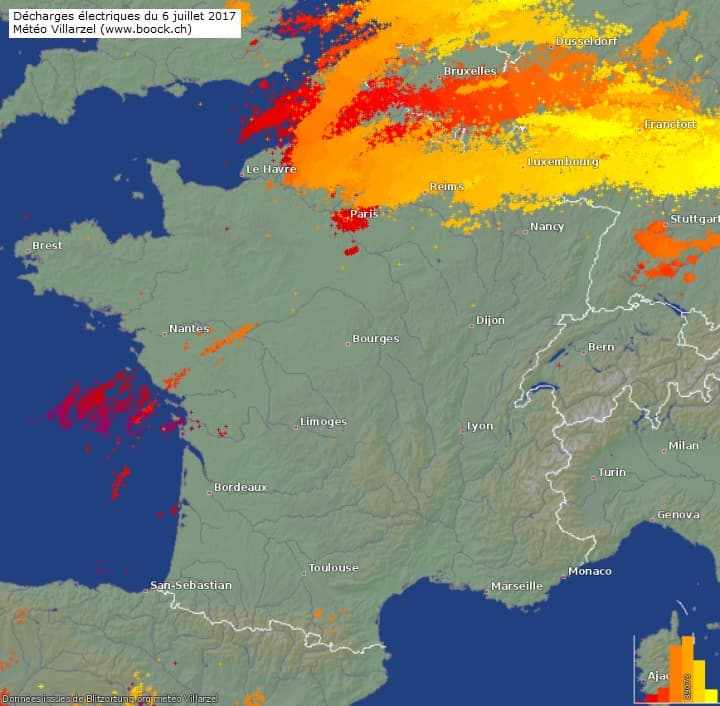 Image d'illustration pour La chaleur attise de violents orages