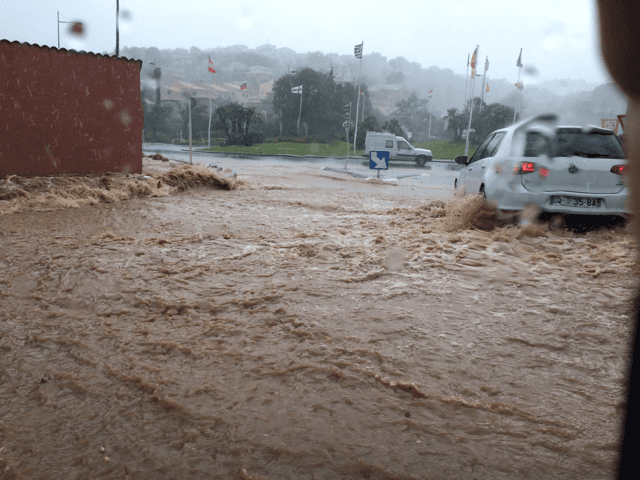 Image d'illustration pour Orage violent sur le Var et les Bouches du Rhône - un mort à Bandol