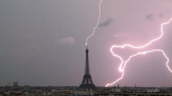 Image d'illustration pour Orage de grêle violent sur Yvelines, Val d'Oise, Oise, Aisne - énormes grêlons