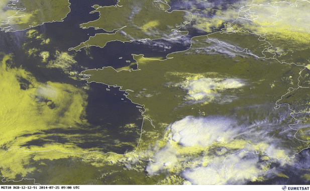 Image d'illustration pour Orage fort voire violent au Sud de la Loire