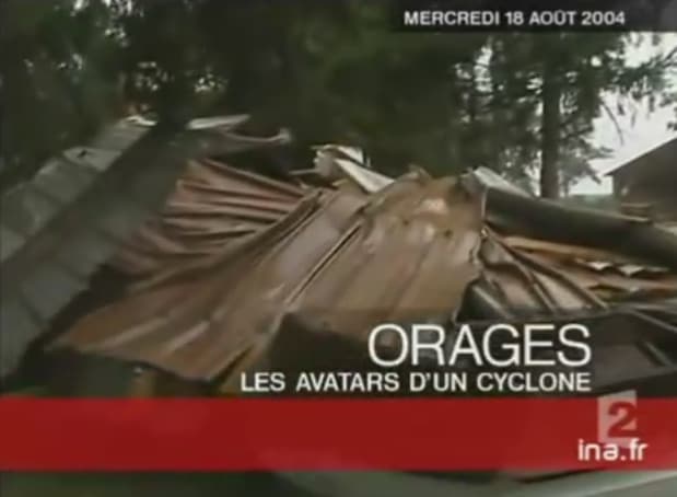 Image d'illustration pour 17 août 2004 : l'une des journées les plus foudroyées - 6 morts