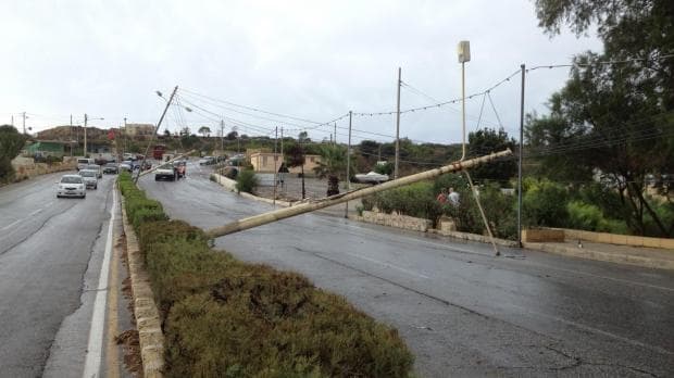 Image d'illustration pour Orages violents sur Malte
