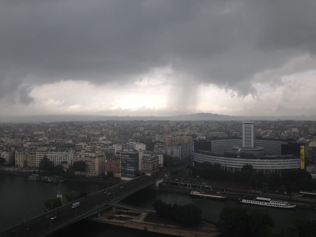 meteo paris orage 