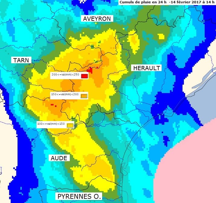 Image d'illustration pour Crues et inondations entre Tarn, Aveyron et Aude