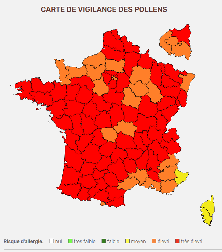 Image d'illustration pour Pollens - suivi et prévision