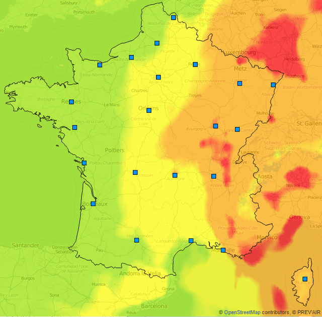Image d'illustration pour Bilan des pics de pollution du 6 au 8 août