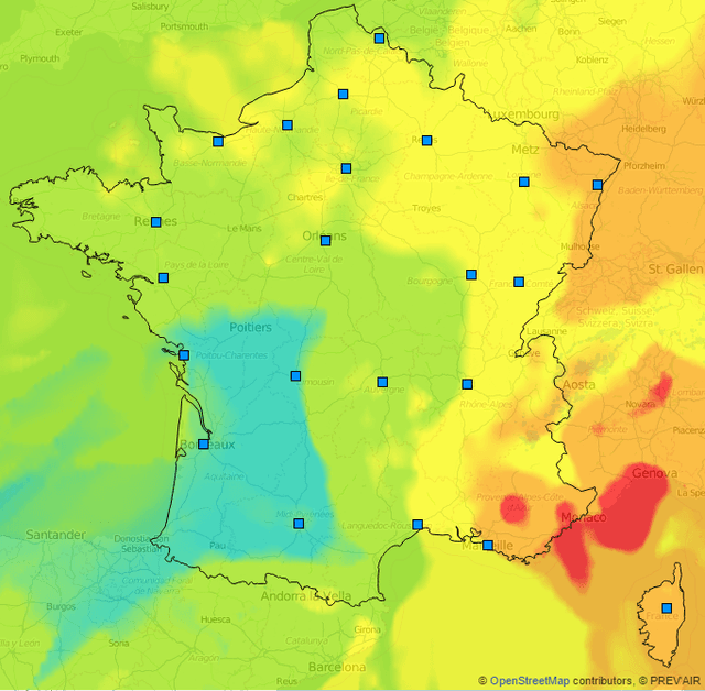 Image d'illustration pour Bilan des pics de pollution du 6 au 8 août