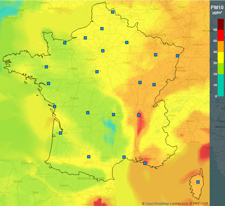 Image d'illustration pour Pollution aux particules fines : la qualité de l'air se dégrade