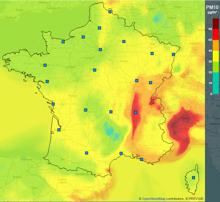 Image d'illustration pour Qualité de l'air : pollution aux particules fines et au dioxyde d'azote