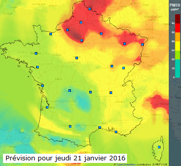 Image d'illustration pour Pic de pollution aux particules fines - Qualité de l'air dégradée au Nord