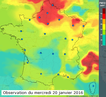 Image d'illustration pour Pic de pollution aux particules fines - Qualité de l'air dégradée au Nord