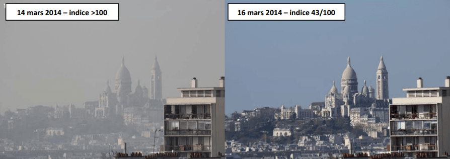Image d'illustration pour Alertes à la pollution à Paris et en Ile de France : nouveaux critères