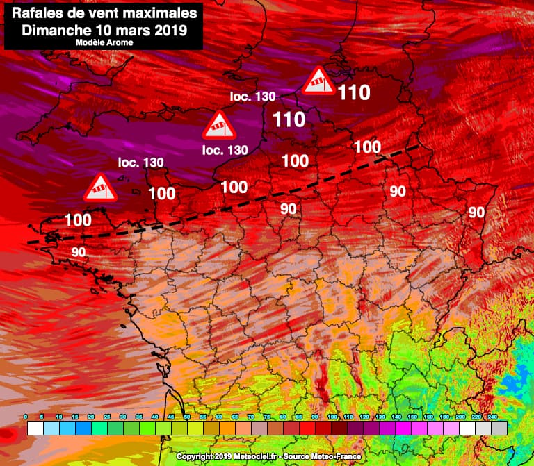 Image d'illustration pour Nouveau risque de tempête sur l'extrême Nord ce dimanche
