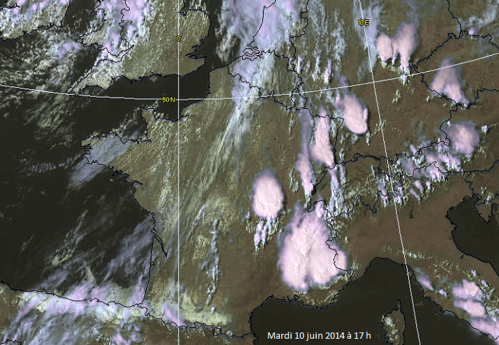 Image d'illustration pour Orages forts en Rhône-Alpes, Franche Comté et Alsace