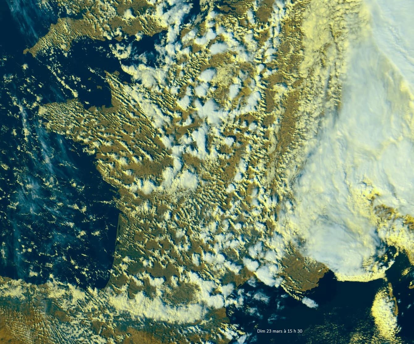 Image d'illustration pour Pluie, neige, grêle, orages et fraîcheur du 21 au 23 mars
