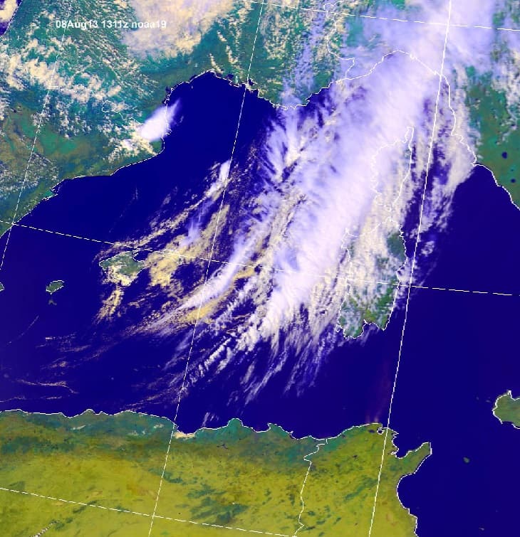 Image d'illustration pour Orages violents en Corse - Trombe sur le Léman