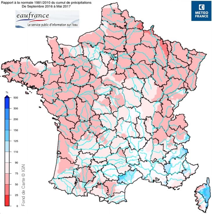 Image d'illustration pour Des orages insuffisants pour juguler la sécheresse