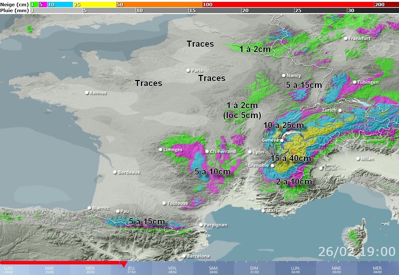 Image d'illustration pour Coup de froid et risque de neige sur le pays cette semaine