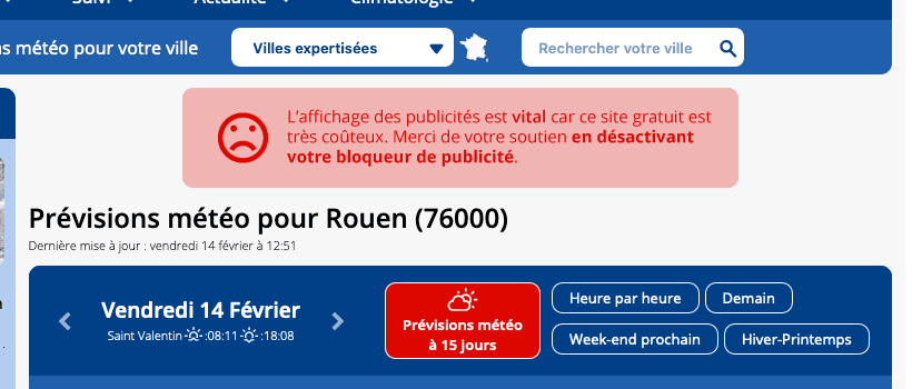 Image d'illustration pour Météo-Villes : prévisions météo expertisées et bien plus encore... 