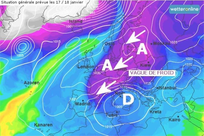 Image d'illustration pour Mise en place d'une vague de froid dès mardi
