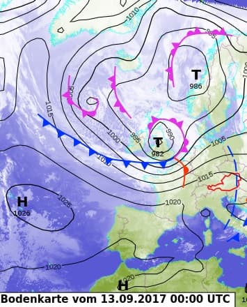Image d'illustration pour Les premières tempêtes de l'automne
