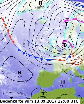 Image d'illustration pour Les premières tempêtes de l'automne