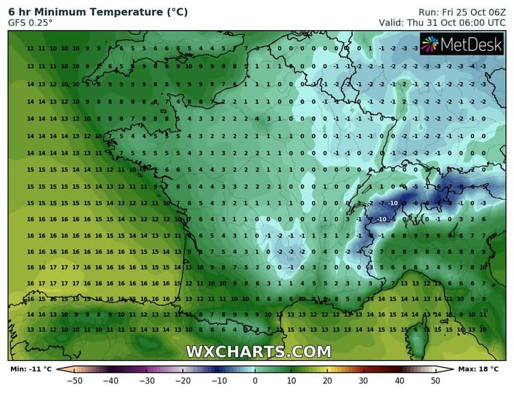 Image d'illustration pour Une arrivée du froid à l'approche de la Toussaint ? 